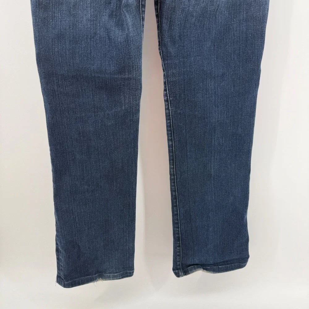 Kut from the Kloth Women Dark Wash Straight Leg Jeans Size 4 Blue Denim Stretch